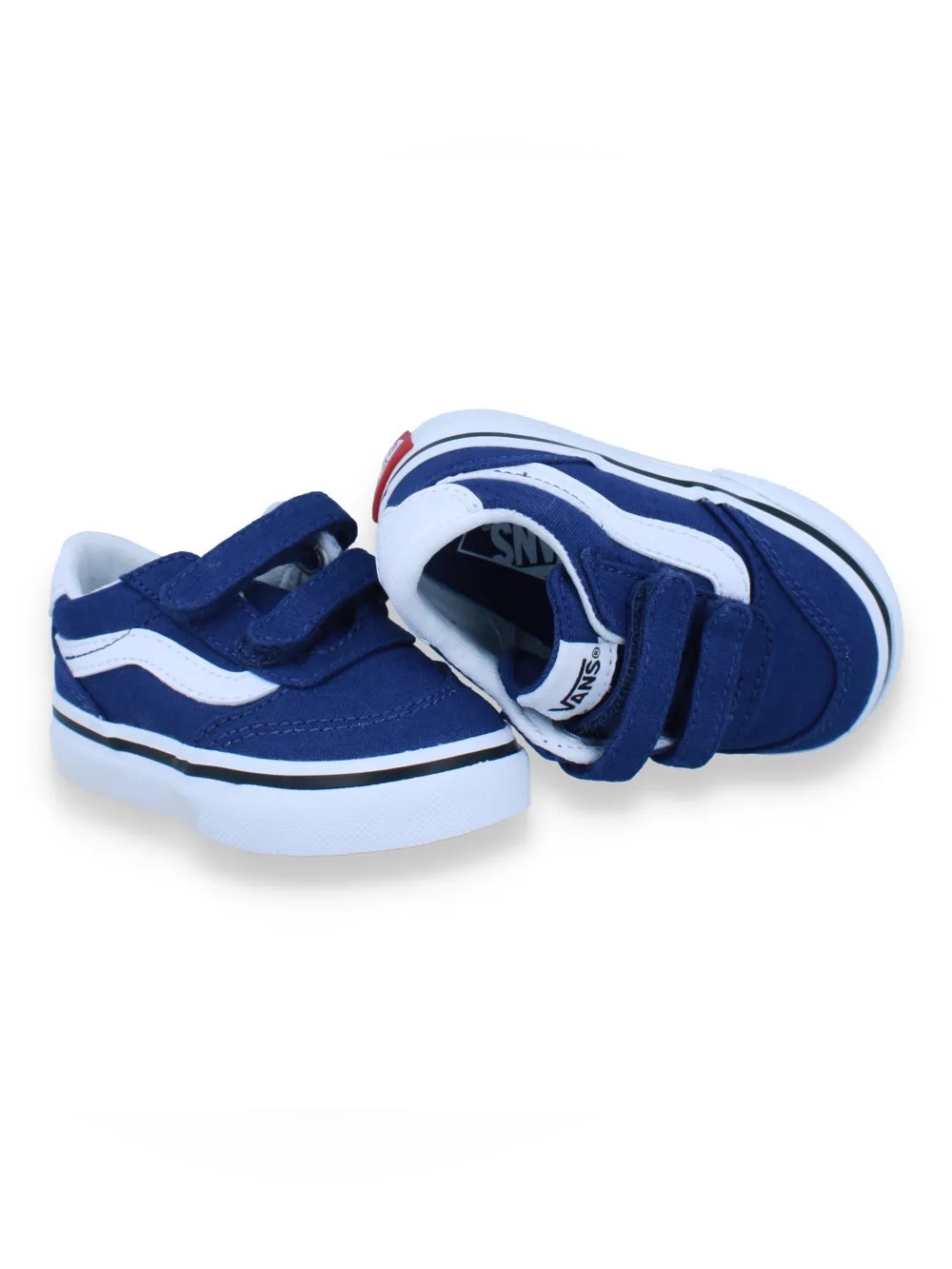 Vans Kids Brooklyn LS V True Navy Toddler Shoe